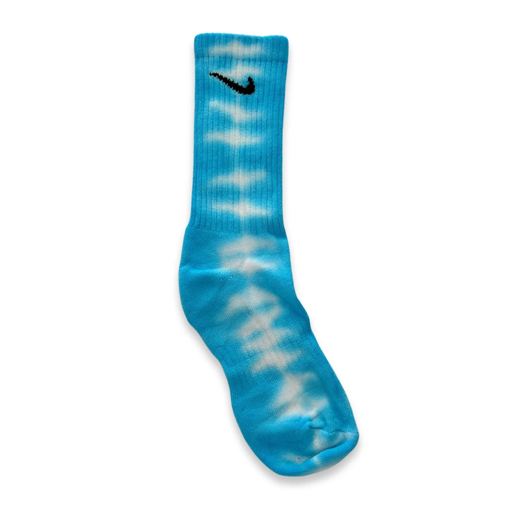 Calze Nike Tie Dye Azure Blue - M