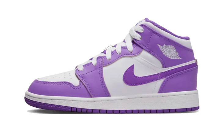 Air Jordan 1 Mid Purple Venom (GS)