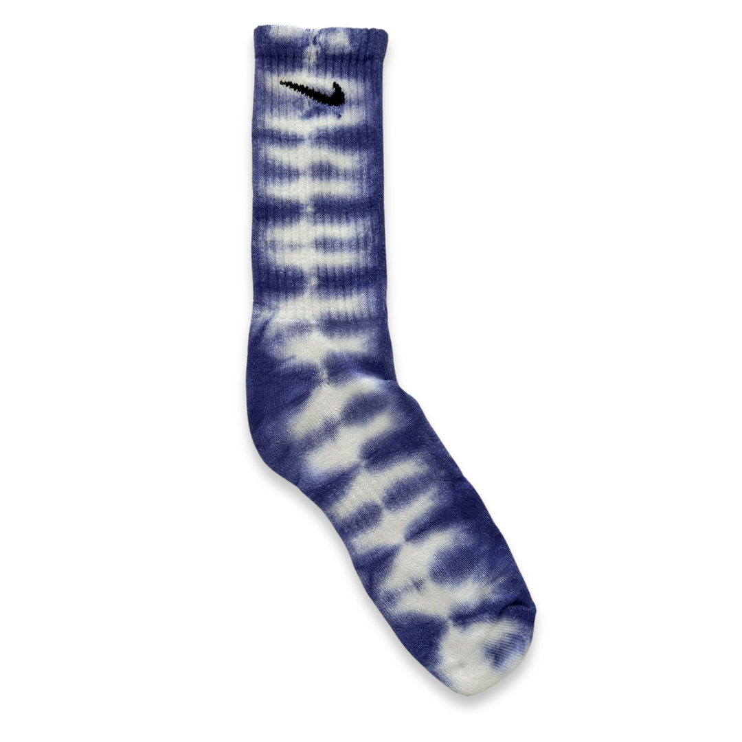 Calze Nike Tie Dye Royal Purple - L