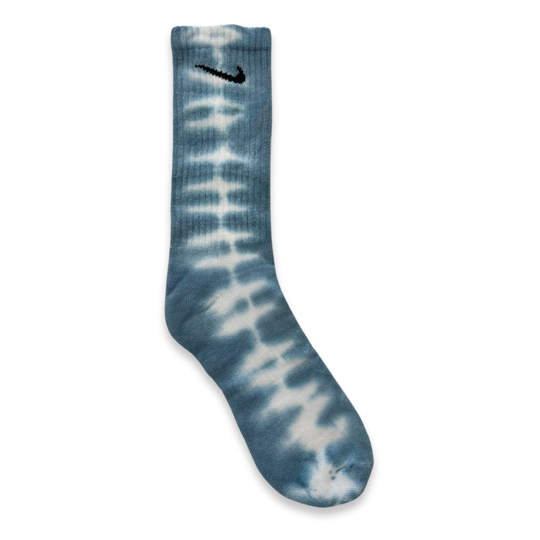 Calze Nike Tie Dye Steel Blue - L