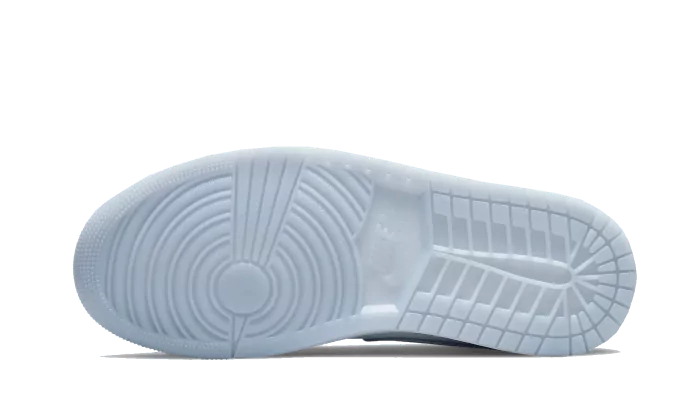 Air Jordan 1 Mid Wolf Grey Aluminum (Donna)