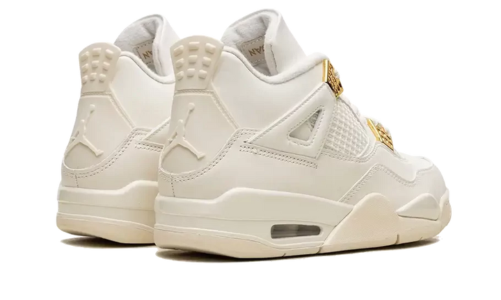 Air Jordan 4 Sail Metallic Gold (Donna)