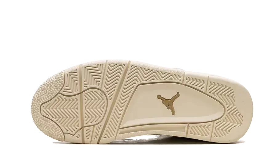 Air Jordan 4 Sail Metallic Gold (Donna)