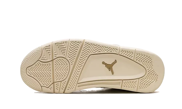 Air Jordan 4 Sail Metallic Gold (Donna)